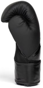 Боксерські рукавиці Everlast ELITE 2 BOXING GLOVES чорний, золотий Уні 16 унцій - Зображення 3