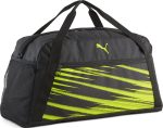 Спортивна сумка Puma ATTACANTO Sports Bag M 41L чорна, жовта 55 х 28 x 27 см (091630-04)