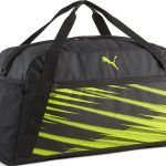 Спортивна сумка Puma ATTACANTO Sports Bag M 41L чорна, жовта 55 х 28 x 27 см (091630-04)