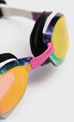 Окуляри для плавання Arena COBRA EDGE SWIPE MIRROR фіолетовий, чорний, білий Уні OSFM - Зображення 6