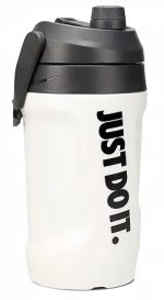 Пляшка Nike FUEL JUG 64 OZ, біла, антрацитова, чорна, об'єм 1893 мл