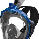 Повнолицьова маска Aqua Speed DRIFT 9930 чорний, синій Уні S/M