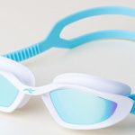 Окуляри для плавання Aqua Speed RAVEN MIRROR 61425 білий, бірюзовий Уні OFSM
