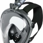 Повнолицьова маска Aqua Speed SPECTRA 2.0 7076 чорний Уні L/XL
