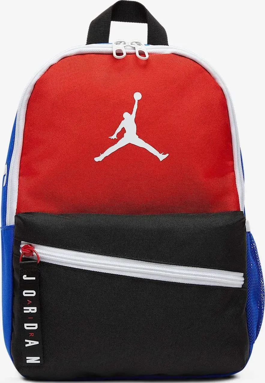 66814946833808_b1651f1f39 Рюкзак Nike Jan Mini Air Patrol Backpack 11L чорний, червоний, синій 34 x 25 x 14 см (7A9214-F69) - Зображення 1