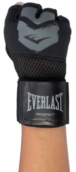Бінти-рукавички Everlast PROSPECT QUICK WRAPS чорний, сірий Діт S/M - Зображення 10