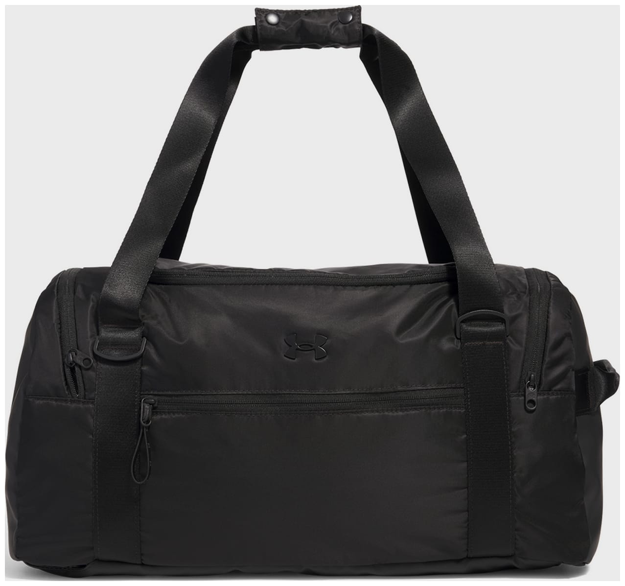 67794837692459_e42b5ec751 Спортивна сумка Under Armour Studio Duffle BP 33L чорна для жінок 50 х 25 х 24 см - Зображення 1