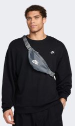 Сумка на пояс Nike NK HERITAGE S WAISTPACK 1L сірий Уні 28x8x13 см (DB0488-084) - Зображення 6
