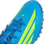 Дитячі сороконіжки Adidas F50 CLUB TF J блакитний, жовтий 37 1/3 (4.5UK) 22.9 см - Зображення 8