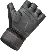 Тренувальні рукавички Adidas Wrist Wrap Training Gloves чорні Уні M - Зображення 5