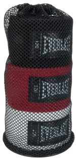 Боксерські бинти Everlast CORE HANDWRAPS 3 PACK (чорний, білий, червоний) Уні 120 (304,8 см) - Зображення 2