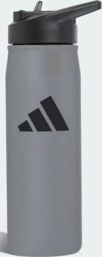 Пляшка для води Adidas Met Btl Scr 0.6 сірий 600 мл (KC6413)