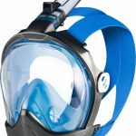 Повнолицьова маска Aqua Speed BRIZO 8739 синій S/M (227-01)