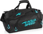 Спортивна сумка Aqua Speed Duffle bag S 61635 33L чорна 40x30x28 см