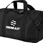 Сумка RDX GYM KIT BAG IMMAF-1 32,25L чорного кольору 48 x 24 x 28 см (GKB-IMF-1B)