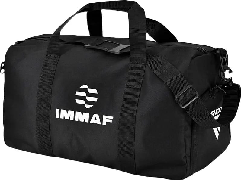 72848123681122_1223f9e618 Сумка RDX GYM KIT BAG IMMAF-1 32,25L чорного кольору 48 x 24 x 28 см (GKB-IMF-1B) - Зображення 1