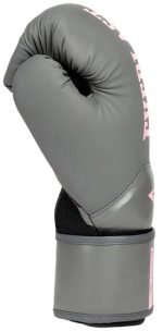 Боксерські рукавиці Everlast ELITE 2 BOXING GLOVES сірий, рожевий 12 унцій (P00003311) - Зображення 3