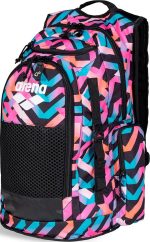 Рюкзак Arena ALL SET BACKPACK AO 45L рожевий, блакитний, чорний 55 х 38 х 28 см (010235-101)
