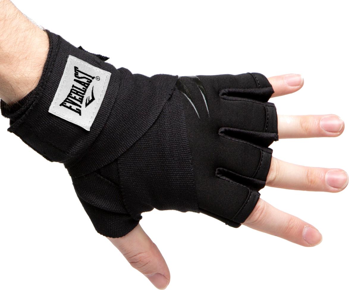 73618855784698_5544ea7f59 Бинти-рукавички Everlast EVERGEL FASTWRAPS чорний Уні S - Зображення 1