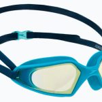 Окуляри для плавання Speedo HYDROPULSE MIRROR GOG JU бірюзовий, чорний Діт OSFM