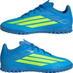 Дитячі сороконіжки Adidas F50 CLUB TF J блакитний, жовтий 36 (3.5UK) 22.1 см - Зображення 10