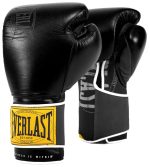 Боксерські рукавиці Everlast 1910 CLASSIC TRAINING GLOVE, чорний, 16 унцій (P00001713)