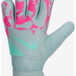 Воротарські рукавиці Nike NK GK MATCH JR - HO24 блакитний, рожевий Діт 6 (17,6 см)