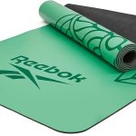 Килимок для йоги Reebok Natural Rubber Yoga Mat зелений, мандала Уні 176 х 61 х 0,4 см