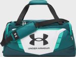 Сумка Under Armour Undeniable 5.0 Duffle SM 40L зелений, білий 55 х 25,5 х 27 см