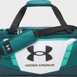 Сумка Under Armour Undeniable 5.0 Duffle SM 40L зелений, білий 55 х 25,5 х 27 см