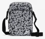 Сумка через плече Nike NK HERITAGE CRSSBDY - ACCS PRN чорний, білий Уні 27 х 6 х 15 см