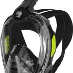 Повнолицьова маска Aqua Speed VEIFA ZX 9857 чорний, жовтий S/M (554-38)