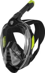 Повнолицьова маска Aqua Speed VEIFA ZX 9857 чорний, жовтий S/M (554-38)