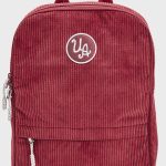 Рюкзак Under Armour Loudon Corduroy SM BP 10L бордовий для жінок 25×35,5×10 см