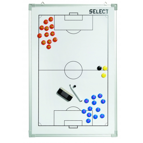 77222763326032_bff9a0809a Тактична дошка Select Tactics Board Football білий Уні 60х90см - Зображення 1