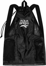 Сумка сітчаста Aqua Speed GEAR BAG 9303 чорний Уні 48х64см - Зображення 2