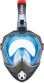 Повнолицьова маска Aqua Speed BRIZO 8739 синій S/M (227-01) - Зображення 2