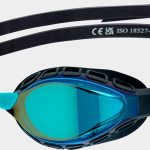 Окуляри для плавання Arena AIR SONIC MIRROR бірюзовий, чорний One Size