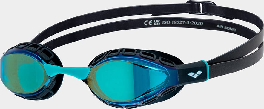 79266717658760_4d3d8dea70 Окуляри для плавання Arena AIR SONIC MIRROR бірюзовий, чорний One Size - Зображення 1