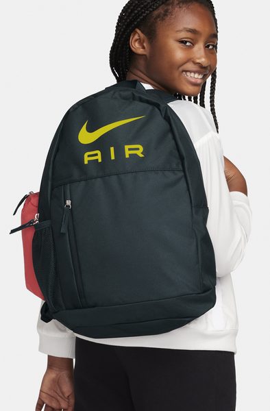 Рюкзак Nike Y NK ELMNTL BKPK-NK AIR 20L чорний, жовтий, бордовий 46х30х13 см