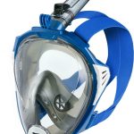 Повнолицьова маска Aqua Speed DRIFT 7090, синій/чорний, розмір L/XL