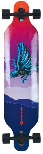 Лонгборд Schildkröt Freeride 41" – God Feather 20 чорний, мультиколор, максимальна вага 100 кг