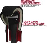 Боксерські рукавиці RDX BOXING GLOVES REX F4 чорний, рожевий 12 унцій (BGR-F4P) - Зображення 5