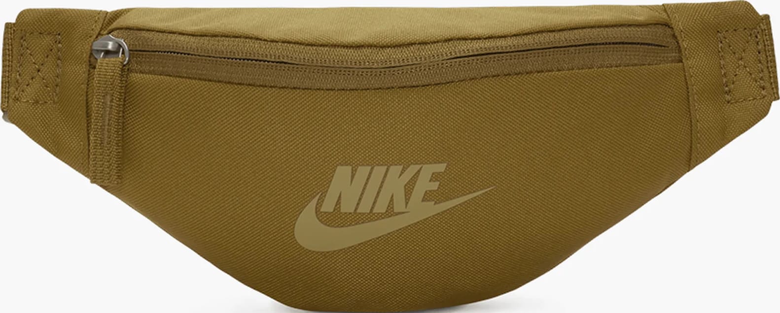 80955511276640_e0ce0b6f11 Сумка на пояс Nike NK HERITAGE S WAISTPACK 1L гірчичного кольору, універсальна 28 x 8 x 13 см (DB0488-716) - Зображення 1