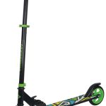 Міський самокат Schildkröt City Scooter RunAbout 145mm Black/Green Чорно-зелений Уні Max:60 кг
