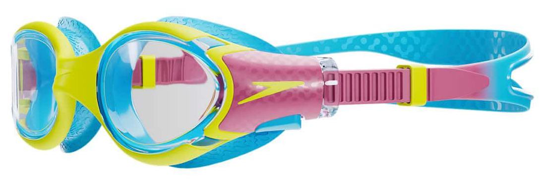 82070056864605_5b8e756260 Окуляри для плавання Speedo BIOFUSE 2.0 JU жовтий, рожевий Уні OSFM - Зображення 1