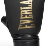 Боксерські рукавиці Everlast CARDIO ELITE BAG GLOVES чорний, золотий Уні S/M
