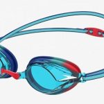 Окуляри для плавання Speedo VENGEANCE GOG JU блакитний, червоний Діт OSFM