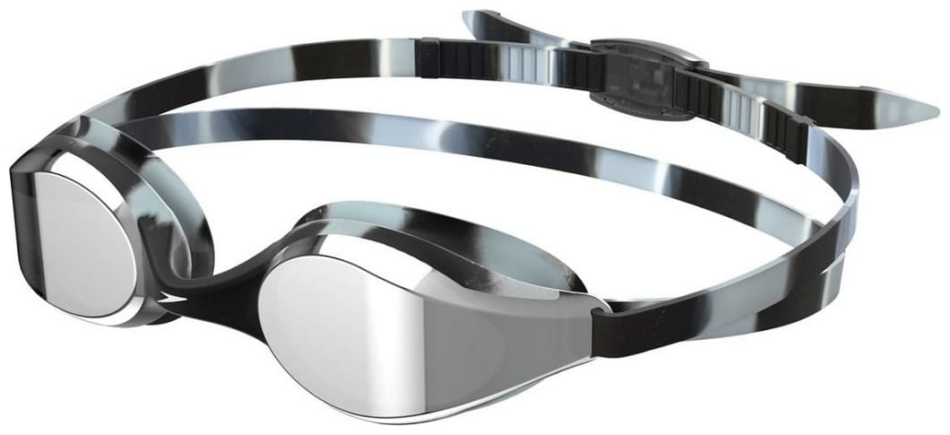 82960650373783_add8b0728e Окуляри для плавання Speedo HYPER FLYER MIRRORED чорний, сірий Діт One Size - Зображення 1