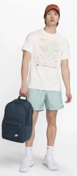 Рюкзак Nike NK HERITAGE Eugene BKPK 23L темно-зелений універсальний 43x30x15 см - Зображення 3